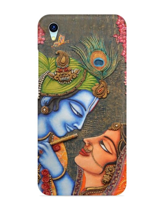 Lord Radha Krishna Flute Art Snap Case for Vivo Y1S Zapvi