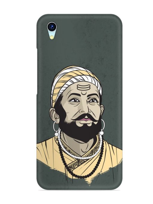 Shivaji Maharaj Vector Art Snap Case for Vivo Y1S Zapvi