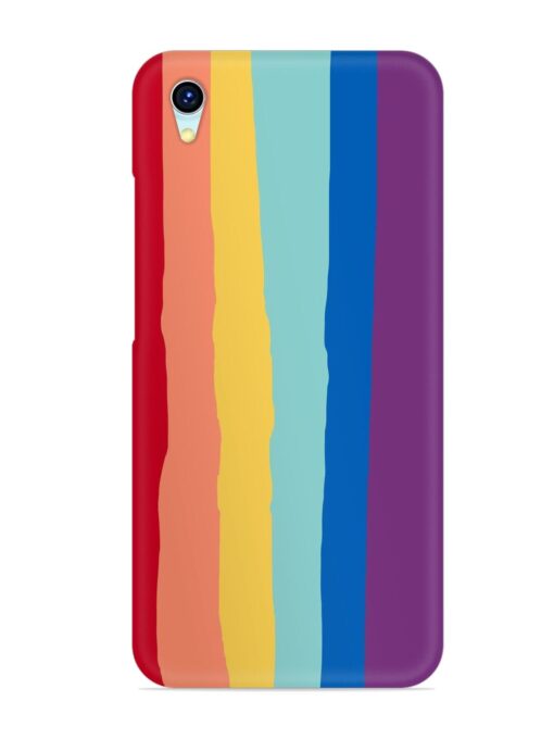 Rainbow Genuine Liquid Snap Case for Vivo Y1S Zapvi