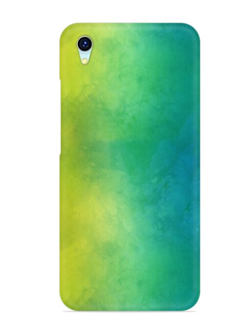 Yellow Green Gradient Snap Case for Vivo Y1S Zapvi