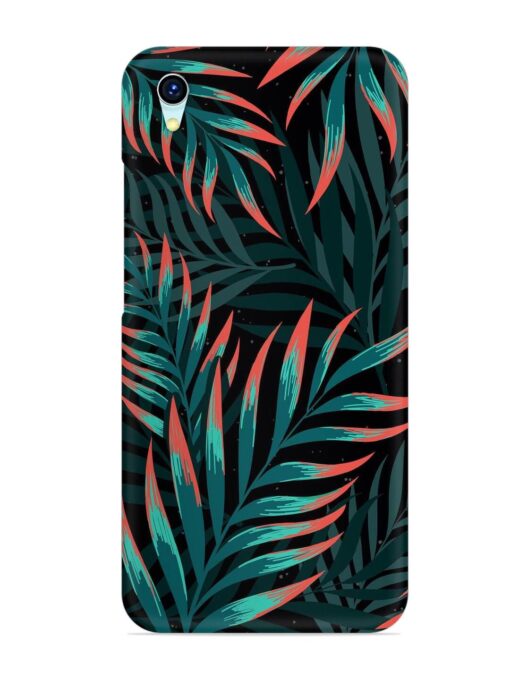 Green Leaf Art Snap Case for Vivo Y1S Zapvi