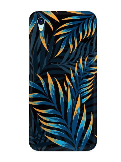 Abstract Leaf Art Snap Case for Vivo Y1S Zapvi