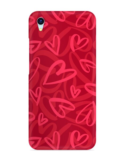 Seamless Romantic Pattern Snap Case for Vivo Y1S Zapvi