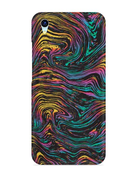 Abstract Liquid Colors Snap Case for Vivo Y1S Zapvi