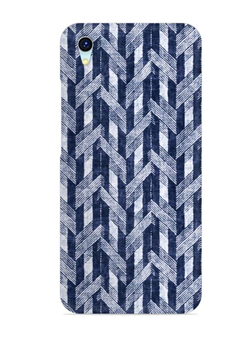 Abstract Herringbone Motif Snap Case for Vivo Y1S Zapvi