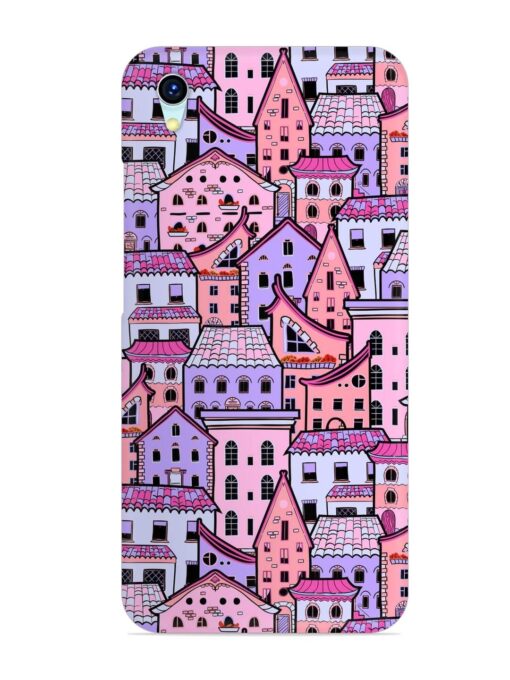 Seamless Pattern Houses Snap Case for Vivo Y1S Zapvi