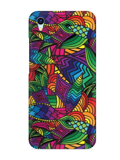 Abstract Multicolor Seamless Snap Case for Vivo Y1S Zapvi