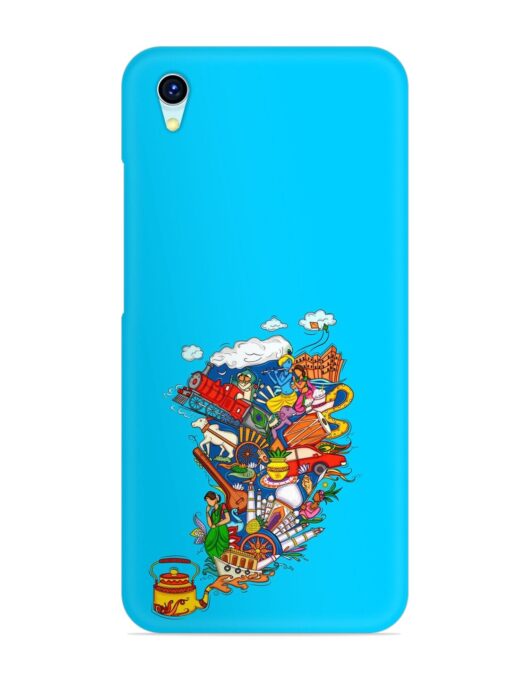 Vector Design Indian Snap Case for Vivo Y1S Zapvi