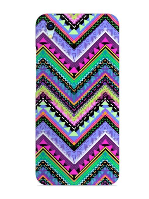 Tribal Aztec Print Snap Case for Vivo Y1S Zapvi