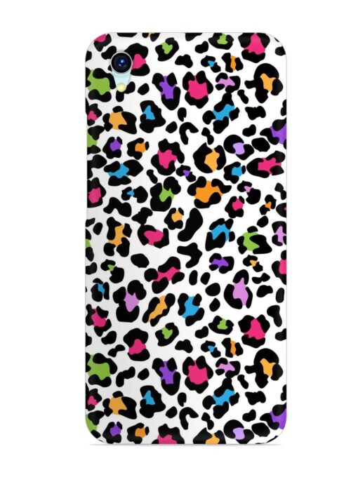 Seamless Leopard Pattern Snap Case for Vivo Y1S Zapvi