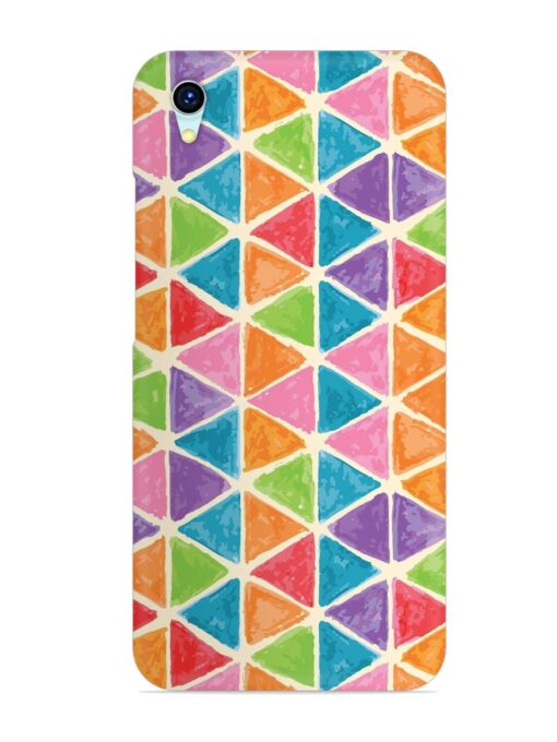 Seamless Colorful Isometric Snap Case for Vivo Y1S Zapvi