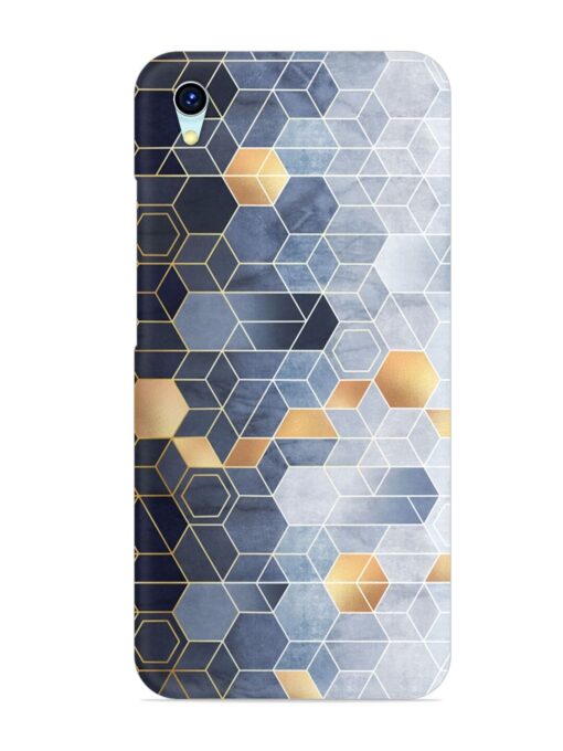 Geometric Abstraction Hexagons Snap Case for Vivo Y1S Zapvi