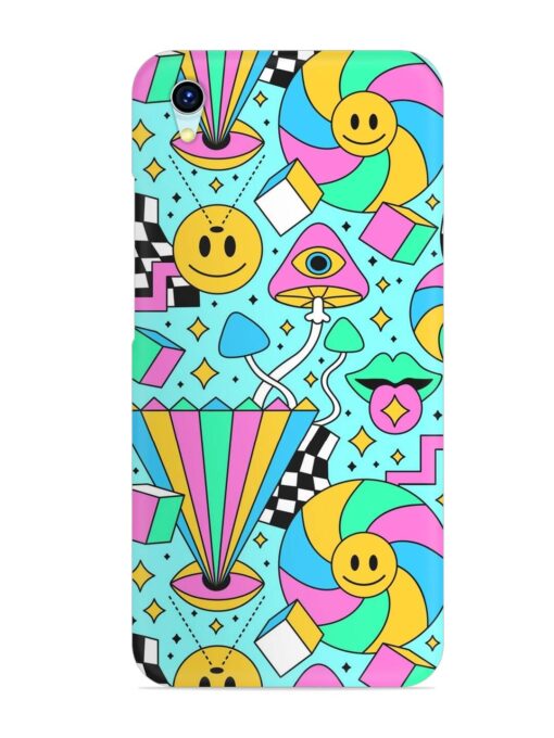 Trippy Rainbow 60S Snap Case for Vivo Y1S Zapvi