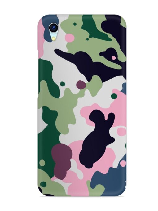 Seamless Funky Camouflage Snap Case for Vivo Y1S Zapvi