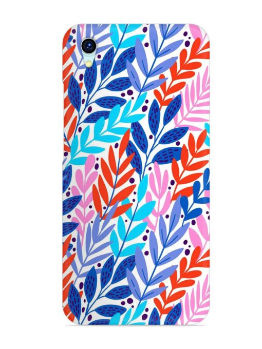 Bright Floral Tropical Snap Case for Vivo Y1S Zapvi