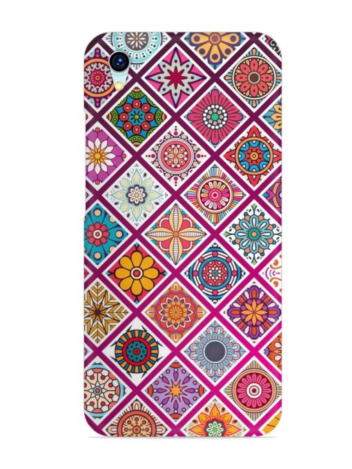 Seamless Tile Pattern Snap Case for Vivo Y1S Zapvi