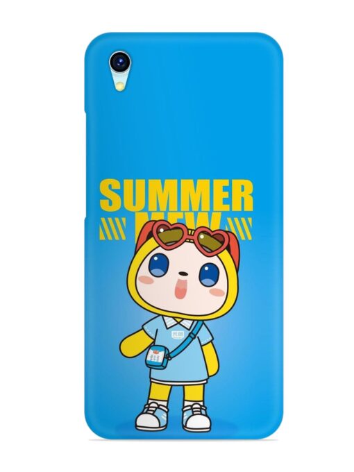 Summer Mew Cartoon Snap Case for Vivo Y1S Zapvi