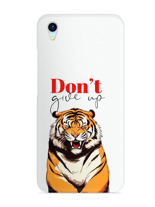 Don'T Give Up Tiger Art Snap Case for Vivo Y1S Zapvi