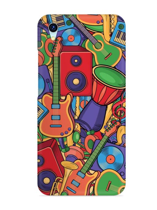 Colorful Music Art Snap Case for Vivo Y1S Zapvi