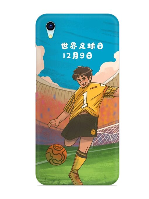 Soccer Kick Snap Case for Vivo Y1S Zapvi