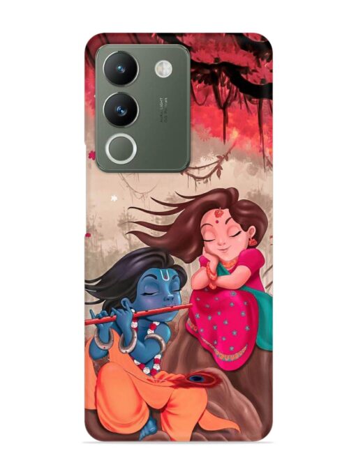 Radhe Krishna Water Art Snap Case for Vivo Y200 (5G) Zapvi