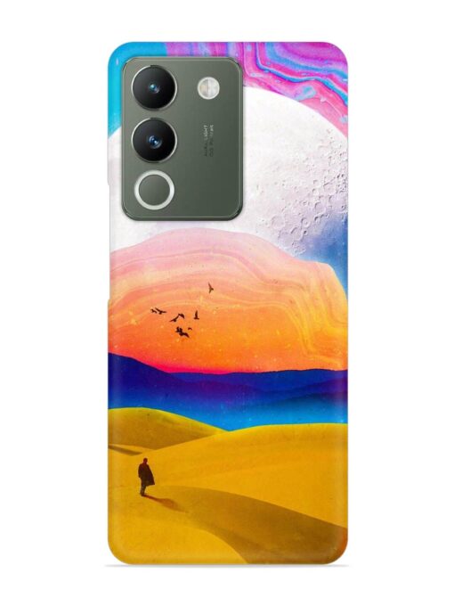 Sandy Desert Snap Case for Vivo Y200 (5G) Zapvi