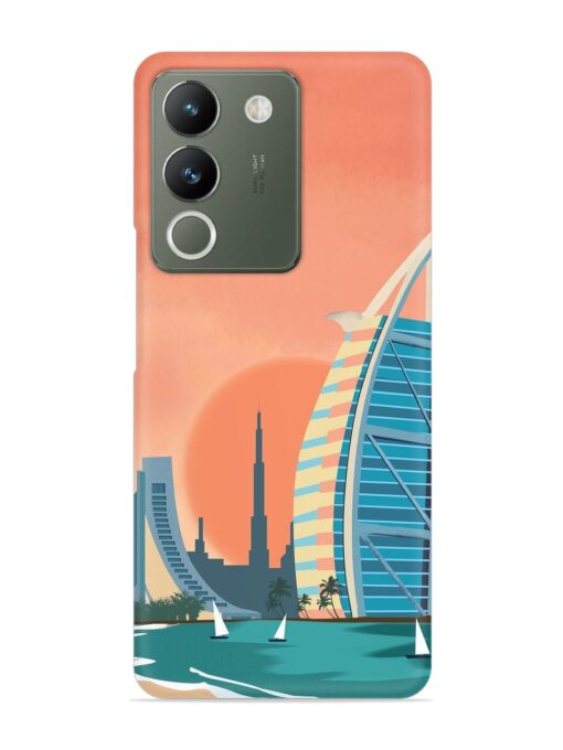 Dubai Architectural Scenery Snap Case for Vivo Y200 (5G) Zapvi