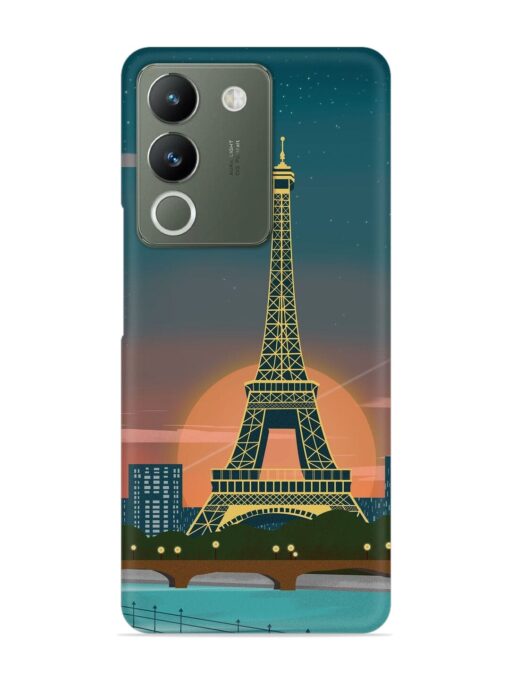 Scenery Architecture France Paris Snap Case for Vivo Y200 (5G) Zapvi