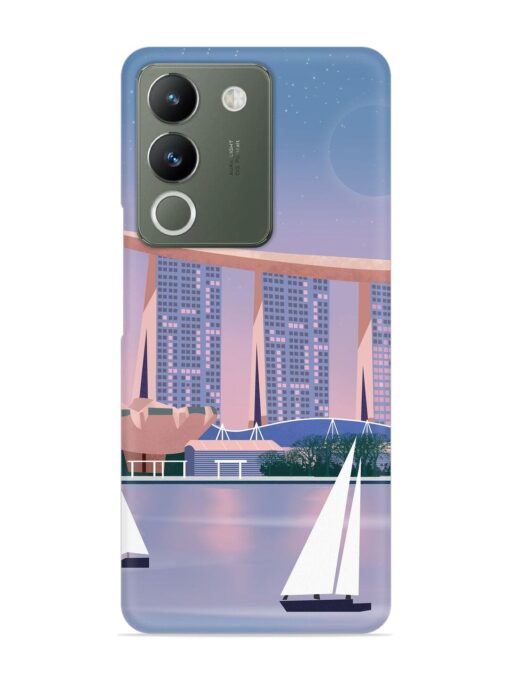 Singapore Scenery Architecture Snap Case for Vivo Y200 (5G) Zapvi