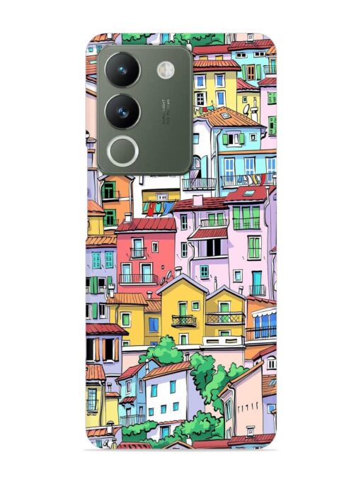 Europe Old Town Snap Case for Vivo Y200 (5G) Zapvi