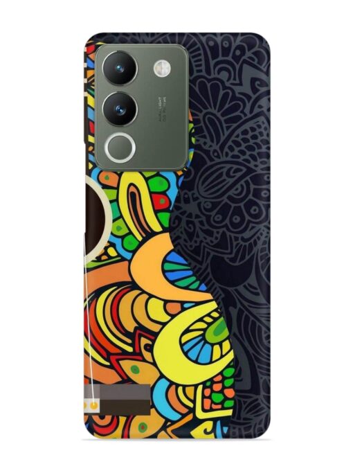 Guitar Vector Art Snap Case for Vivo Y200 (5G) Zapvi