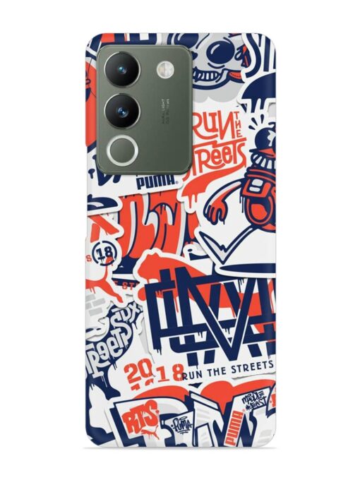 Run The Street Snap Case for Vivo Y200 (5G) Zapvi