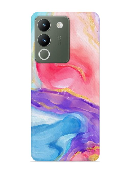 Watercolor Gradient Snap Case for Vivo Y200 (5G) Zapvi