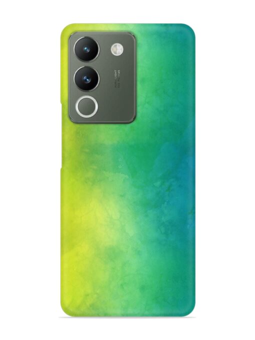 Yellow Green Gradient Snap Case for Vivo Y200 (5G) Zapvi