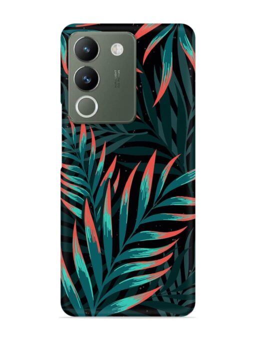 Green Leaf Art Snap Case for Vivo Y200 (5G)