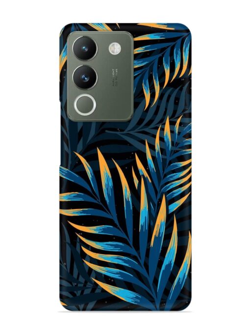 Abstract Leaf Art Snap Case for Vivo Y200 (5G) Zapvi