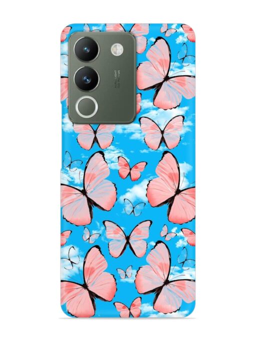 Seamless Pattern Tropical Snap Case for Vivo Y200 (5G) Zapvi