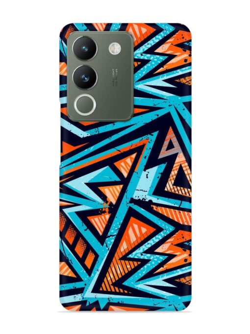 Abstract Seamless Grunge Snap Case for Vivo Y200 (5G)