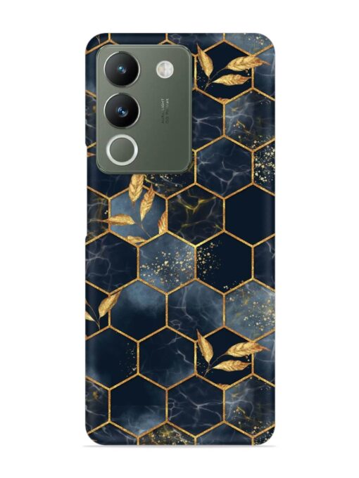 Marble Hexagon Seamless Snap Case for Vivo Y200 (5G)