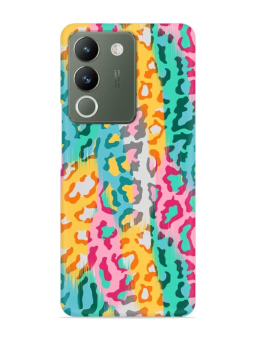 Seamless Vector Colorful Snap Case for Vivo Y200 (5G) Zapvi