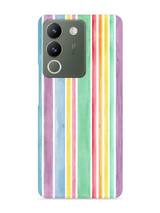 Hand Drawn Watercolor Snap Case for Vivo Y200 (5G)