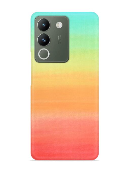 Background Sky Watercolor Snap Case for Vivo Y200 (5G) Zapvi