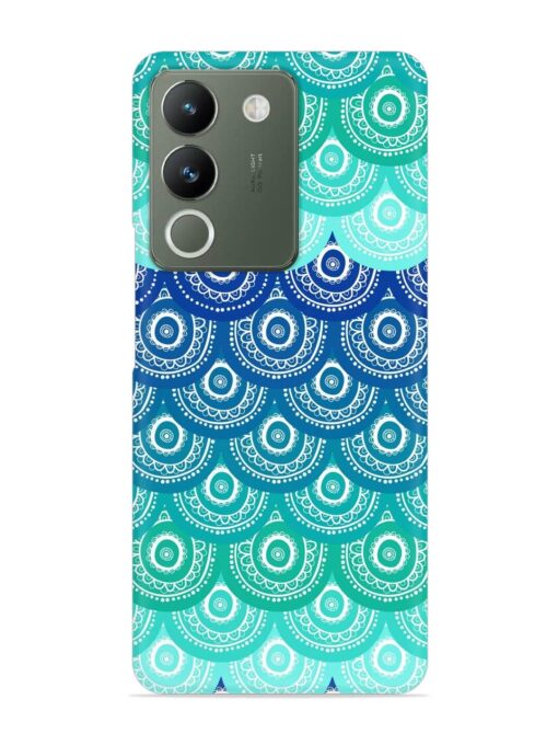 Ethnic Seamless Pattern Snap Case for Vivo Y200 (5G) Zapvi