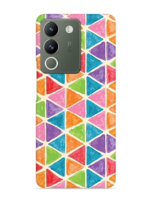 Seamless Colorful Isometric Snap Case for Vivo Y200 (5G) Zapvi