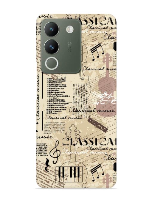 Classical Music Lpattern Snap Case for Vivo Y200 (5G) Zapvi