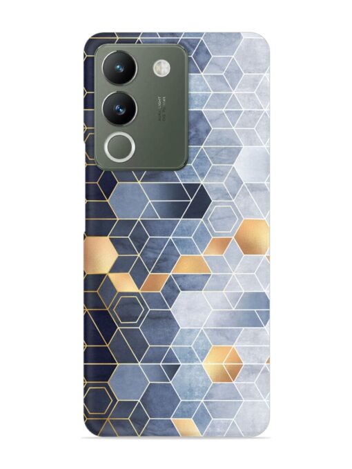 Geometric Abstraction Hexagons Snap Case for Vivo Y200 (5G) Zapvi