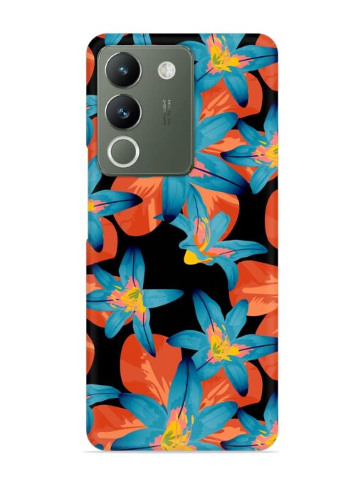 Philippine Flowers Seamless Snap Case for Vivo Y200 (5G) Zapvi