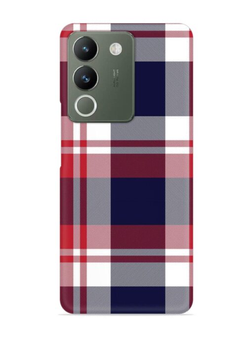 Classic Plaid Tartan Snap Case for Vivo Y200 (5G) Zapvi