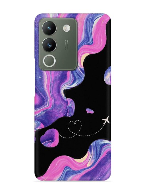 Glitter Art Snap Case for Vivo Y200 (5G) Zapvi