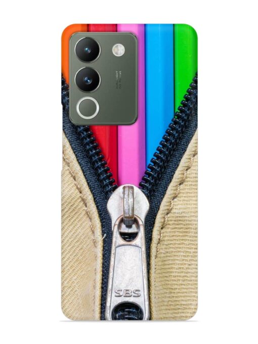 Zip In Color Snap Case for Vivo Y200 (5G) Zapvi